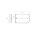 Lampa spate auto LED multifunctionala 5 functii ceata frana semnalizare pozitie 200x130 mm 12V Fristom Cod: FT-270 L NT PM - imagine 2