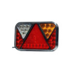 Lampa spate auto LED 5 functii frana semnalizare pozitie mers inapoi 200x130 mm 12V Fristom  Cod: FT-270 P NT COF