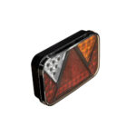 Lampa spate auto LED 5 functii frana semnalizare pozitie mers inapoi 200x130 mm 12V Fristom  Cod: FT-270 P NT COF - imagine 4