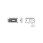 Lampa spate 220x100, 6 functii, cu ceata si numar, LED,  Fristom Cod: FT-130PM - imagine 5