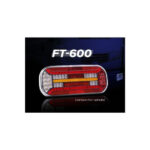 Lampa spate auto LED 6 functii dreapta pozitie frana semnalizare ceata mers inapoi 302x130 mm 12-36V Fristom Cod: FT-600 P - imagine 4