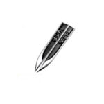 Set 2 ornamente metalice auto VIP crom cu negru Cod: JST-04