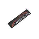 Ornament  metalic "LIMITED EDITION" Negru  9cmx2,4cm Cod: ART-LE1B