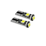 Bec T10 W5W 12V 3SMD 5050 CANBUS  Lumina alba Cod: NS-40105