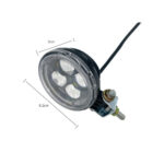 Proiector LED  12W Spot  4D cu angel eyes 12/24V Cod: ART32012 - imagine 4