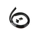 Eleron universal cauciuc tip M negru 1.5m x 3.5cm  