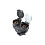 Adaptor priza rulota si remorca 13 - 2x7 pini tip NS. Cod:12034