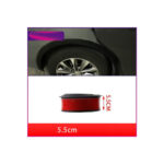 Set 4 ornamente protectie aripa universale cauciuc negre 1.6m x 5.5cm Cod: FS-7016