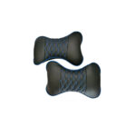 Set 2 perne tetiere universale sustinere gat auto culoare Negru cusaturi diverse Cod: FS-6512 - imagine 3