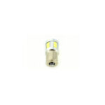 Bec o Faza T.N BAU15S 5630 18SMD canbus ,9V-30V, nonpolar, lumina rosie Cod:JSUN10 - imagine 2