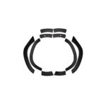 Set 10 protectii aripa cu sau fara senzori compatibile Dacia Duster II 2018->