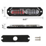 Lampa LED profesionala  stroboscopica 12V-24V Cod:O-86-12LED - imagine 3