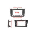 Rama Navigatie 9" cu cablaj  compatibila Toyota Avensis 2009-2015 Cod: NV3199 / GR1 - imagine 3