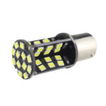 SET BA15S, 60 LED 2835 SMD 12V, Culoare GALBEN, CANBUS. Produs LUX