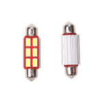 SET Sofit 11x42, 6 LED 5730 SMD 12V, CANBUS. Produs LUX