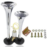 Claxon 2 goarne 24V pe aer COD: 1008C