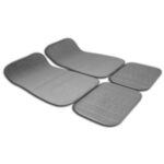 Set covorase auto din mocheta universale RIDER Gri COD: 1899