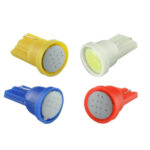 BEC pozitie T10 COB-6C 12V ALB (pret/set) - imagine 2