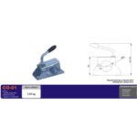 Clema remorca metalica pentru fixarea protapului CO 01 ( medie )