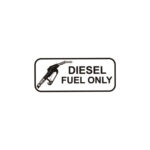 Abtibild "Diesel Fuel Only" Cod: XS-03