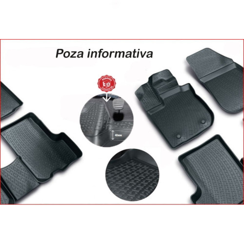 Covoare cauciuc stil tavita FORD FOCUS III 2010-2018 ( 3D 0112, A10 ) - imagine 2