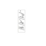 Stergator parbriz pasager DACIA Logan MCV I KS/FS 01/2007-> COD:ART20 20"