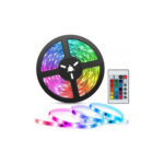 Rola leduri multicolora 5m alimentare si telecomanda