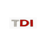 Emblema TDI cu doua litere rosii  Cod:T01