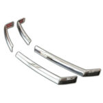 Ornamente crom pt. grila fata compatibil VW Crafter II (Typ SY, SX, SZ) - BJ ab 2017->  CROM 3890