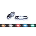 CSL 2013 6 Led sofit, lumina alba 12V (11x39mm)(set 2 buc.)