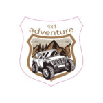 Abtibild "ADVENTURE  4X4"Cod:TAG 007 / T2