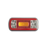 Lampa spate 220x100, 6 functii, cu ceata si numar, LED,  Fristom Cod: FT-130PM - imagine 3