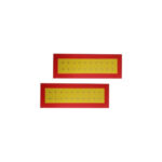 Set 2 placi reflectorizante tip B (mari) dreptunghiulare   Cod: 10391116