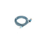 Cablu microusb textil albastru ( compatibil Samsung )