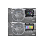 Rama Navigatie 9" cu cablaj si modul canbus compatibila Dacia Spring  2020 -> Cod: NV3044/ GR2 - imagine 2