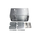 Carcasa metal universala + accesorii montaj 2DIN