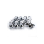 Piulițe pentru jante compatibile Toyota, M12x1,5, cu cap cheie 21