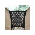 Plasa bagaje verticala intre scaune fata auto organizator universala 25x26cm Cod: ZY-01 - imagine 3