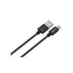 Cablu de date Type C , V-TAC, Seria Silver, Negru, 1m Cod: VT-5322 - imagine 3