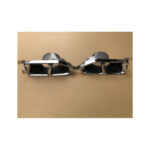 Ornament de toba compatibil BMW Seria 7 G11 G12 tip M 760i -Argintiu Cod:H201SL - imagine 4