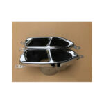 Ornament de toba compatibil BMW Seria 7 G11 G12 tip M 760i -Argintiu Cod:H201SL - imagine 5