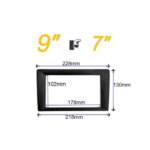 Rama adaptoare de la 9 inch la 7 inch pentru navigatii auto Cod: CHS-9LA7