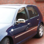 Ornamente crom pt. oglinda compatibil VW Golf 4 Passat B5 Bora Audi A3  CROM 0540 - imagine 3