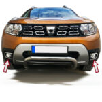 Ornament cromat pentru proiectoare Dacia Duster II 2018->  CROM 5500