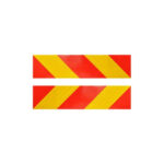 Autocolant reflectorizant galben-rosu, 56x13,5 cm Cod: AN102