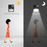 Lampa LED solara cu senzor 150lm.  COD: 013-40-LED - imagine 2