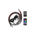 Kit banda  LED RGB Digital cu aplicatie BTT sub masina 12V Cod: ZC06