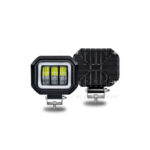 Proiector LED cu angel eyes DRL alb 1500lm 30W 12–24V Cod: ZC-4SQ - imagine 2