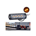 Lampa LED profesionala  culoare galben 12-24V Cod: ART03 - imagine 5