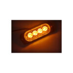 Lampa LED profesionala  culoare galben 12-24V Cod: ART03 - imagine 2